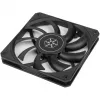 Ανεμιστήρας κουτιού SILVERSTONE SST-AS120B 120mm μαύρο διαφανές, 3-Pin