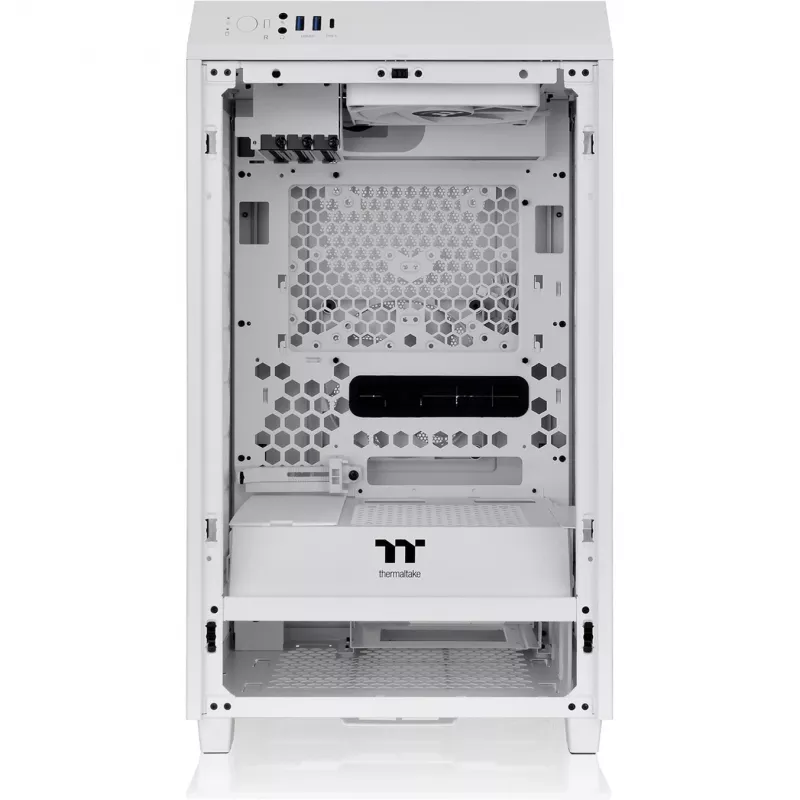Thermaltake The Tower 200 Κουτί Micro-Tower Mini-ITX με παράθυρο λευκό