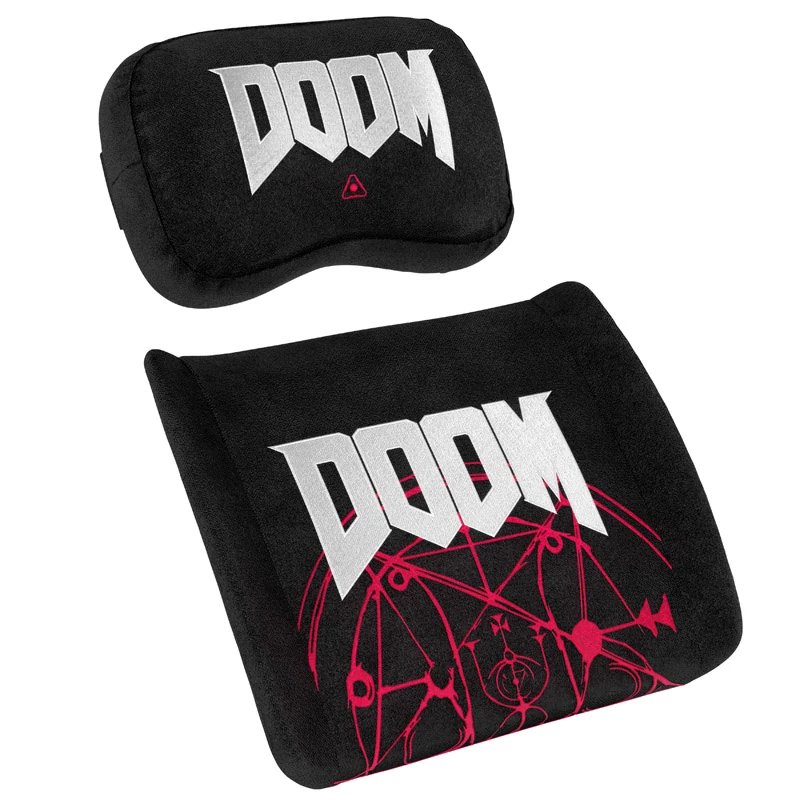 noblechairs σετ μαξιλαριών με αφρό μνήμης - DOOM Edition