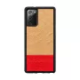 Θήκη κινητού man and wood Galaxy Note 20 Herringbone Azalea μαύρο