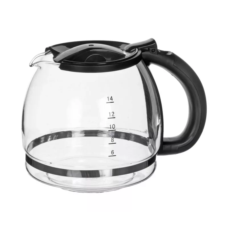 Φίλτρου καφετιέρα CLATRONIC KA 3473, 1,5 l δοχείο νερού, χωρητικότητα 14 φλιτζάνια, μαύρο