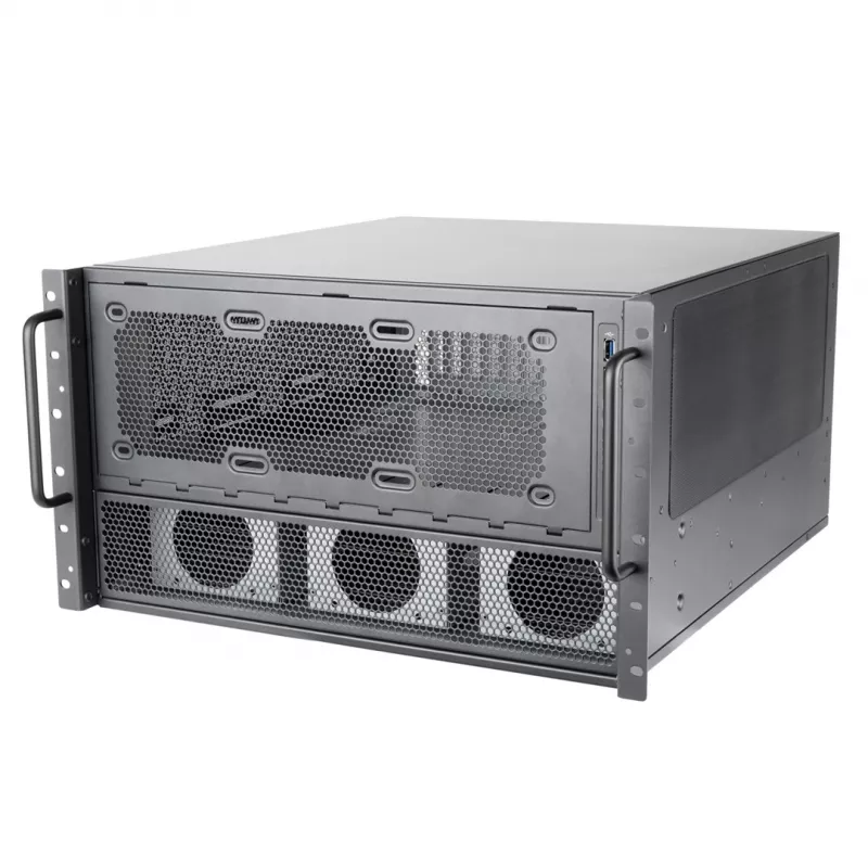 Κουτί υπολογιστή SilverStone SST-RM600 ATX Μαύρο