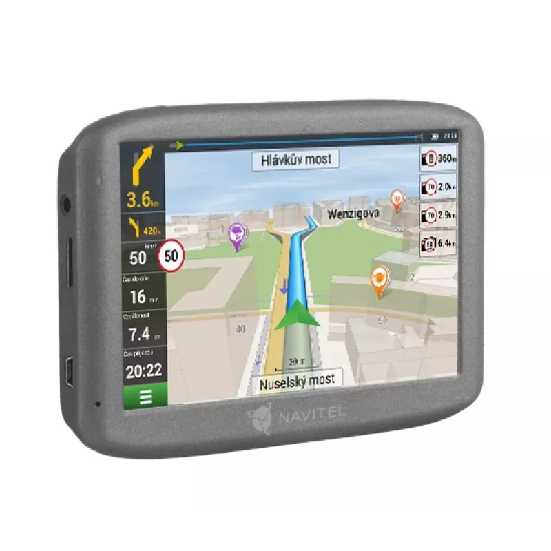 Πλοηγός Navitel E501 12,7 cm (5 ίντσες) TFT οθόνη αφής γκρι