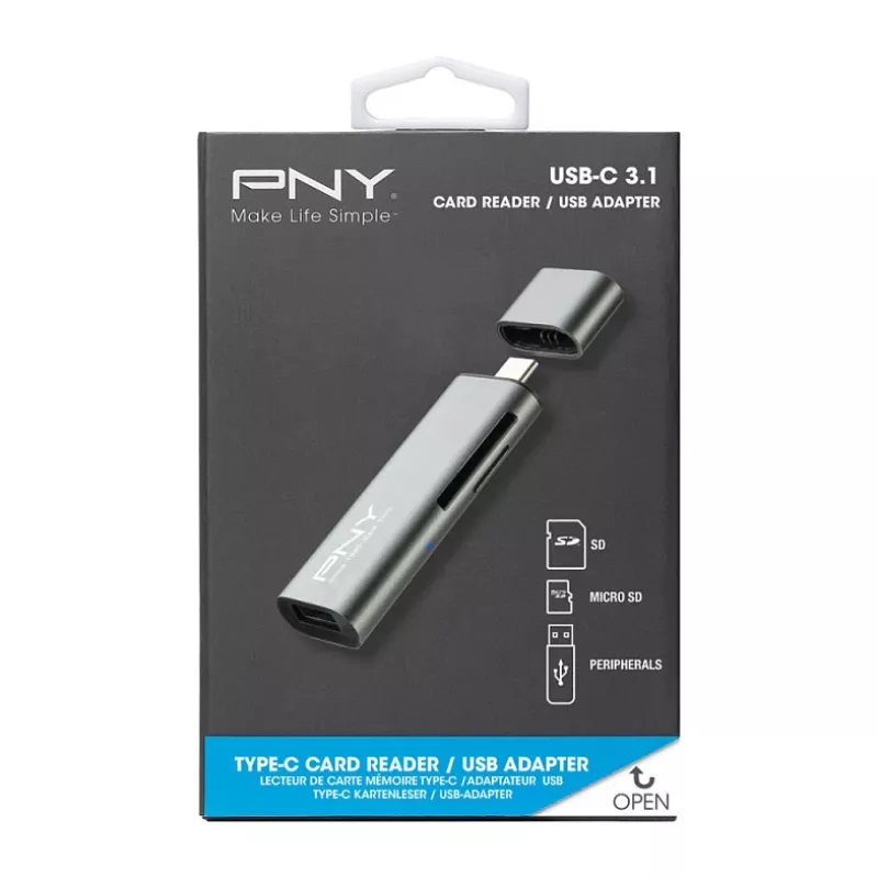 Αναγνώστης καρτών PNY R-TC-UA-3N1E01-RB