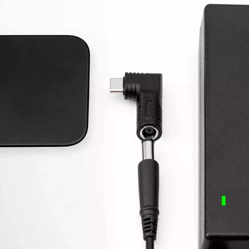 Akyga AK-ND-D06 αντάπτορας DC 5,5 x 2,5 mm σε USB-C PD για τροφοδοτικά notebook, 65 W