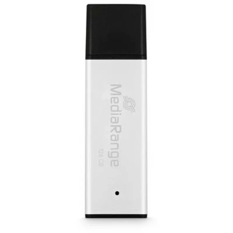 MEDIARANGE Μονάδα flash USB 128 GB USB 3.0 Υψηλής απόδοσης Αλουμίνιο - Μονάδα flash USB - 128 GB