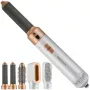 Styler θερμού αέρα Profi-Care 331321 λευκό-ροζ — 4 σε 1 multi-styler, 5 εξαρτήματα, 1000W, 3 βαθμίδες θερμότητας