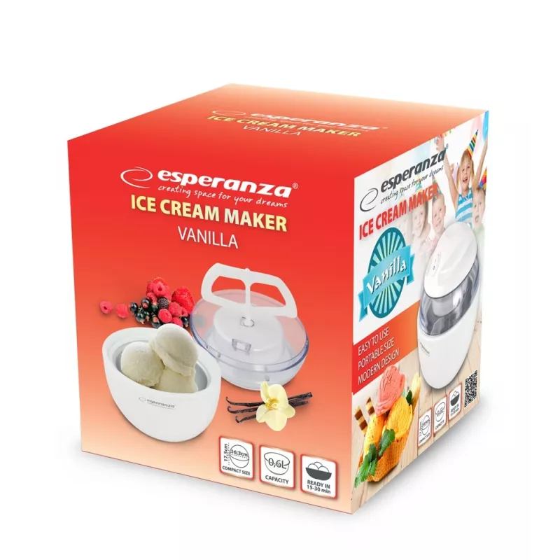 Μηχανή παγωτού Esperanza VANILLA EKI001 (Μοντέλο EKI001) από ESPERANZA