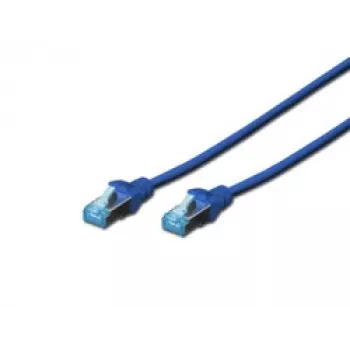 Καλώδιο δικτύου Digitus CAT 5e SF/UTP RJ-45 Cat5e 1 m μπλε