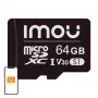 Κάρτα μνήμης MicroSD IMOU ST2-64-S1 64 GB, Class 10, Ανάγνωση 95 MB/s, Εγγραφή 35 MB/s, U3 V30