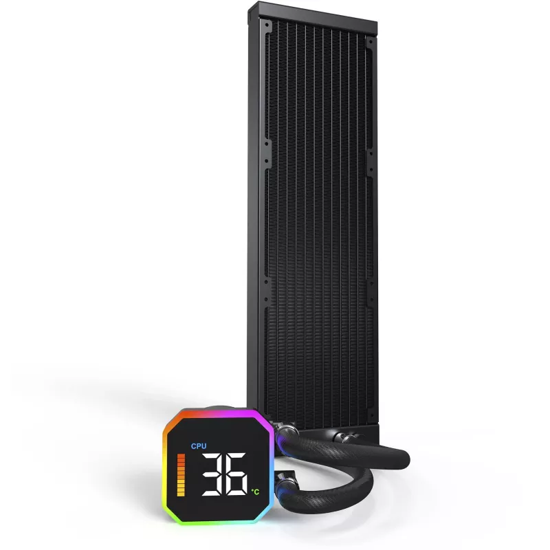 Ψύκτρα CPU MULTI SOCKEL ΜΑΥΡΗ/HYPERFLOW DIGITAL 360 MONTECH