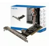 LogiLink PC0028 κάρτα USB 2.0 PCI, 4 εξωτερικές + 1 εσωτερική θύρα