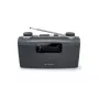 Φορητό ραδιόφωνο Muse M-058 R — AM/FM, περιστροφικός έλεγχος έντασης, λειτουργία με μπαταρία ή ρεύμα (230V, 50Hz), Μαύρο/Γκρι