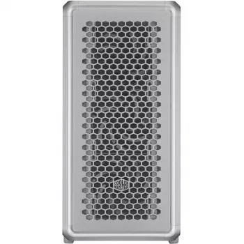 Κουτί PC Cooler Master MasterFrame 600 Midi Tower Ασημί — ATX/Micro-ATX/ITX, tempered glass, υποστηρίζει 3x140 mm μπροστινούς ανεμιστήρες