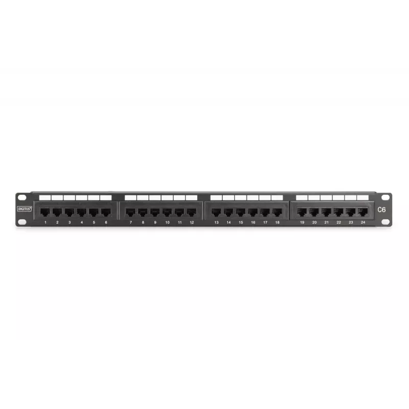Digitus CAT 6 Patchpanel μη θωρακισμένο DN-91624U-CR