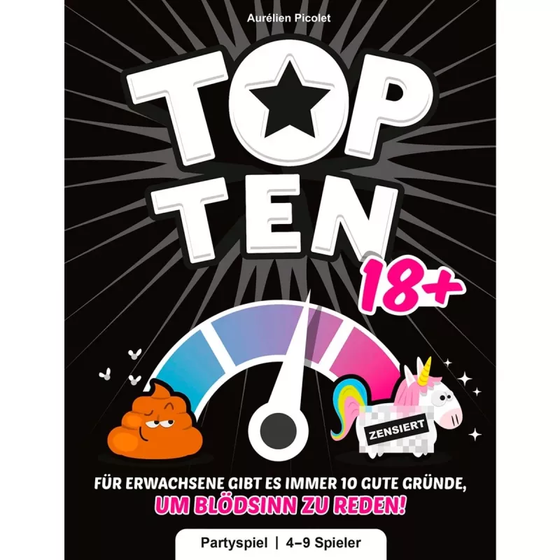 Top Ten 18+, Παιχνίδι πάρτι