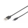 Καλώδιο σύνδεσης USB Digitus USB 2.0 A Micro B 1 m