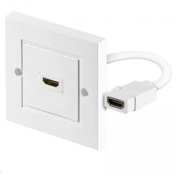 Microconnect HDMWALL1 Πρίζα HDMI Λευκό