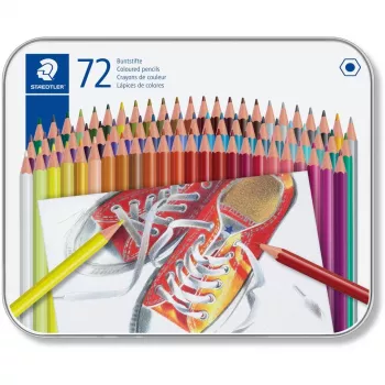 Ξυλομπογιές Staedtler 175 πολύχρωμες 72 τεμ.