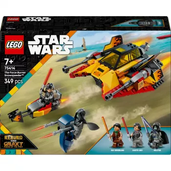 LEGO Star Wars Flame Speeder 75414 σετ οχήματος χιονιού – 349 τεμάχια, 3 μίνι φιγούρες, ηλικία 7+