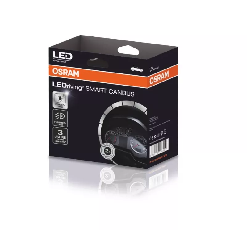 Λαμπτήρας LED αυτοκινήτου Ledvance LEDSC03-1 με τεχνολογία Smart CANBUS
