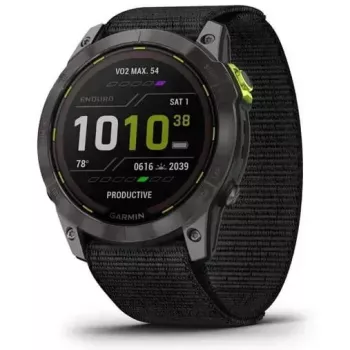 Garmin Enduro 2 3,56 cm (1,4 ίντσες) MIP 35 mm ψηφιακό 280 x 280 pixel οθόνη αφής γκρι Wi-Fi GPS (δορυφορικό)