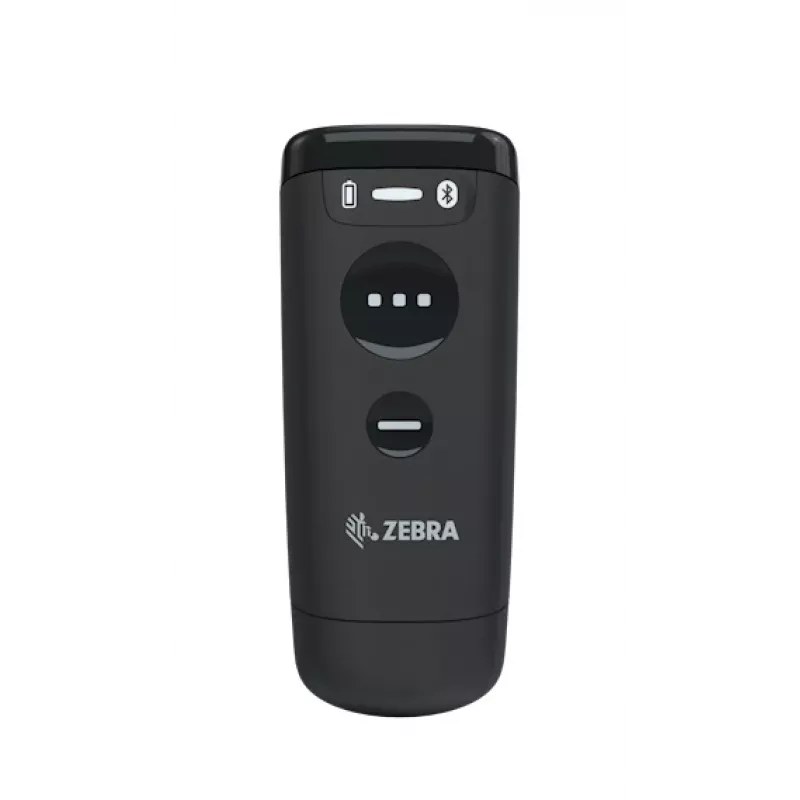 Φορητός αναγνώστης barcode Zebra CS60 1D/2D LED Ασύρματος IP65 Μαύρο, Bluetooth/USB, εμβέλεια 100 m, 83 g
