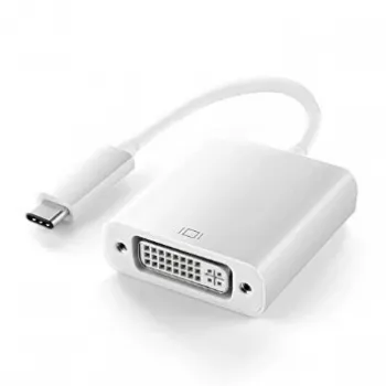 Προσαρμογέας USB-C σε DVI extra digital DV00DV4063 με καλώδιο 15 cm, έξοδος βίντεο για συσκευές USB-C