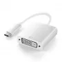 Προσαρμογέας USB-C σε DVI extra digital DV00DV4063 με καλώδιο 15 cm, έξοδος βίντεο για συσκευές USB-C