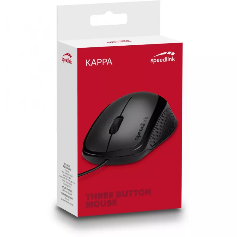 Ποντίκι SPEEDLINK SL-610011-BK USB Type-A οπτικό