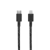 Καλώδιο USB-C σε Lightning Native Union Night 3 m – μαύρο/γκρι, μήκος 3 m