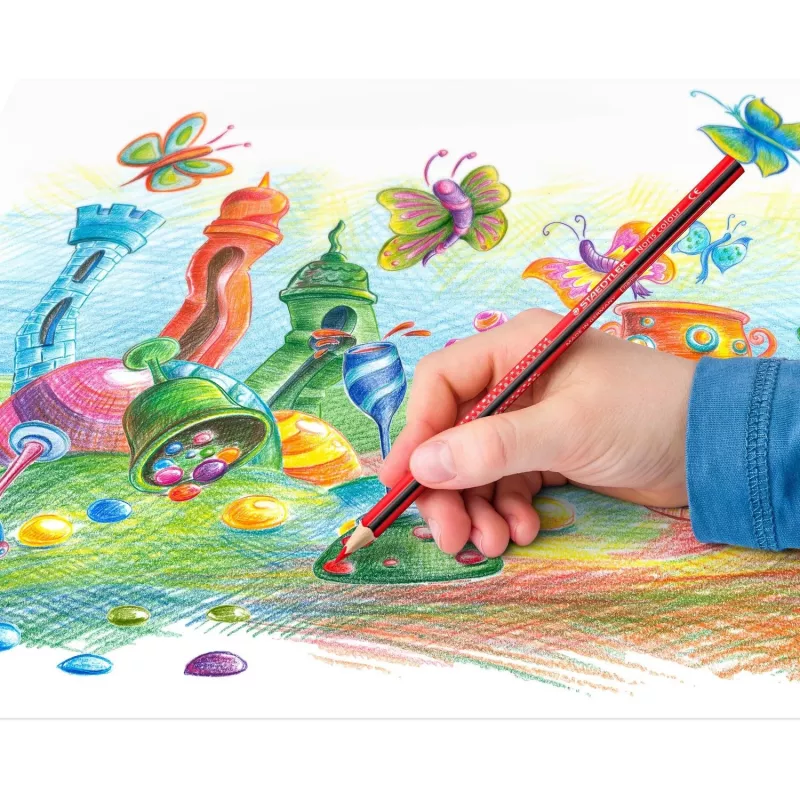 Ξυλομπογιές Staedtler 187 C6 πολύχρωμες 6 τεμ.