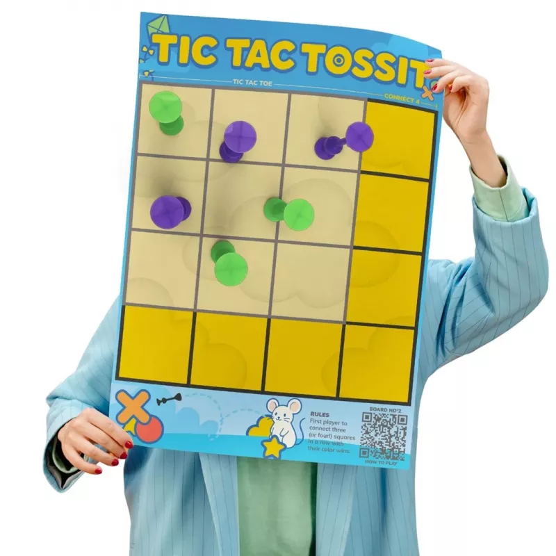 TOSSIT Στόχος – Στόχος & Tic-Tac-Toe