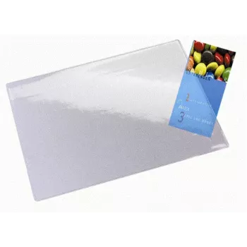 Leitz Plus Desk Mat, διαφανές, πολυβινυλοχλωρίδιο (PVC), 650 mm, 500 mm, 1 τεμάχιο