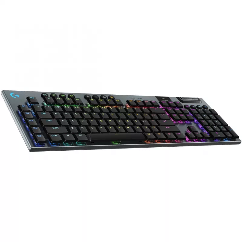 Logitech G G915 X LIGHTSPEED Πληκτρολόγιο Gaming USB RF Wireless Bluetooth AZERTY Γαλλικό μαύρο