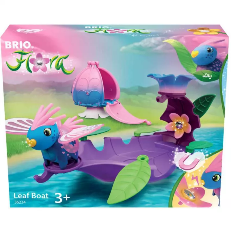Ravensburger BRIO Flora Lilys Blattboot σετ παιχνιδιού με φιγούρες