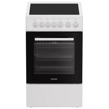Κεραμική εστία INDESIT IS5V5GSW/P — Ηλεκτρική κεραμική εστία 4 ζωνών, λευκή