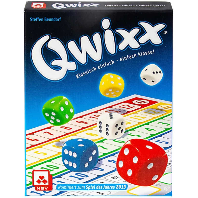 Qwixx - The Original, παιχνίδι με ζάρια