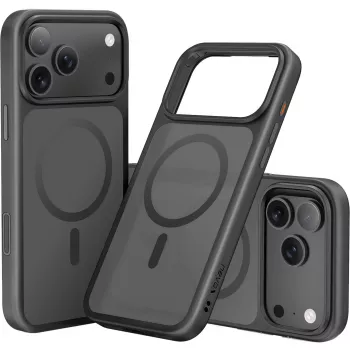 StyleShell INVISIO, θήκη κινητού Μαύρο, iPhone 17 Pro Max, συμβατή με MagSafe