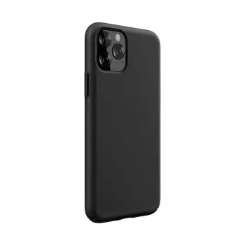 Θήκη σιλικόνης Devia Nature Series για iPhone 12 Pro Max – μαύρο, προστατευτική θήκη soft-touch