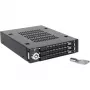 ICY DOCK - ToughArmor - MB993SK-B - 3x 2,5 SATA HDD & SSD σε 1x 3.5 Θήκη εγκατάστασης Πλήρως μεταλλικό πλαίσιο αλλαγής με κλειδαριά ασφαλείας