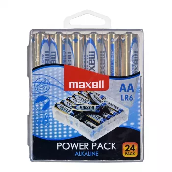 MAXELL Αλκαλική μπαταρία LR6 VALUE BOX, 24 τεμ.
