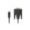 Προσαρμογέας καλωδίου βίντεο LANBERG CA-CMDV-10CU-0030-BK, USB Type-C σε DVI-D, 3 m, μαύρο