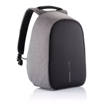 XD Design Bobby Hero Regular P705.292 αντικλεπτικό σακίδιο πλάτης, φορητός υπολογιστής 15,6 ιντσών, tablet 12,9 ιντσών, 16 L, θύρα φόρτισης USB, τσέπη RFID, γκρι
