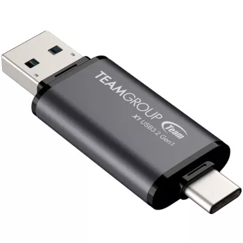 Team Group Stick Team X1 64 GB USB 3.0 Dual-Laufwerk – USB-Flash-Laufwerk – 64 GB (TX1364GC01)