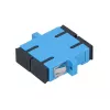 Adapter οπτικών ινών Extralink SC/UPC Singlemode Duplex, μπλε, SC/UPC συνδέσεις