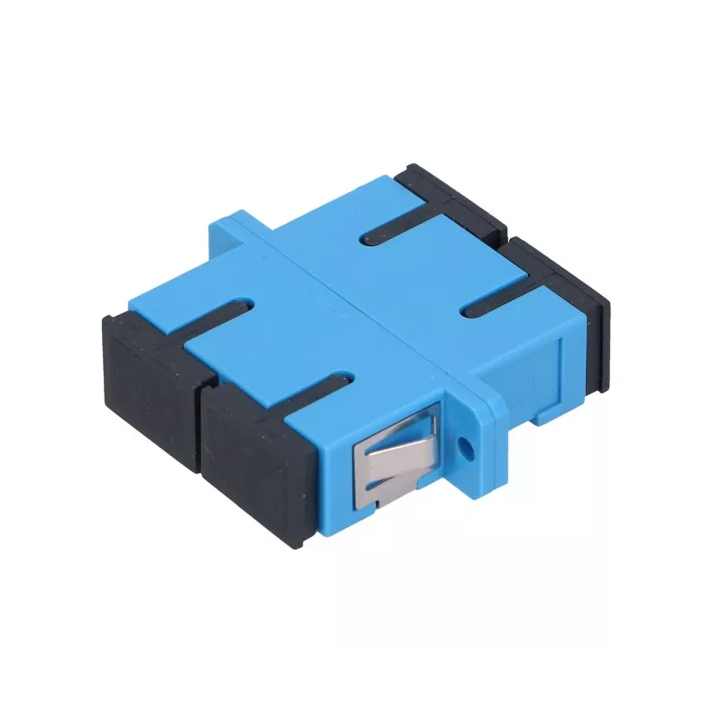 Adapter οπτικών ινών Extralink SC/UPC Singlemode Duplex, μπλε, SC/UPC συνδέσεις