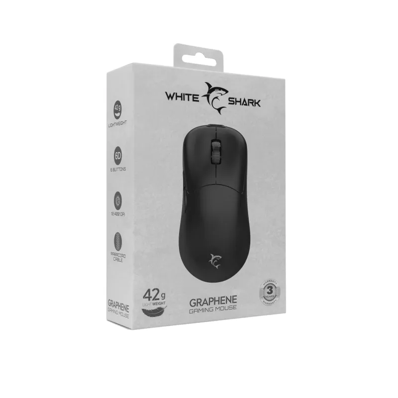 Ποντίκι White Shark GM-5014 Graphene μαύρο USB