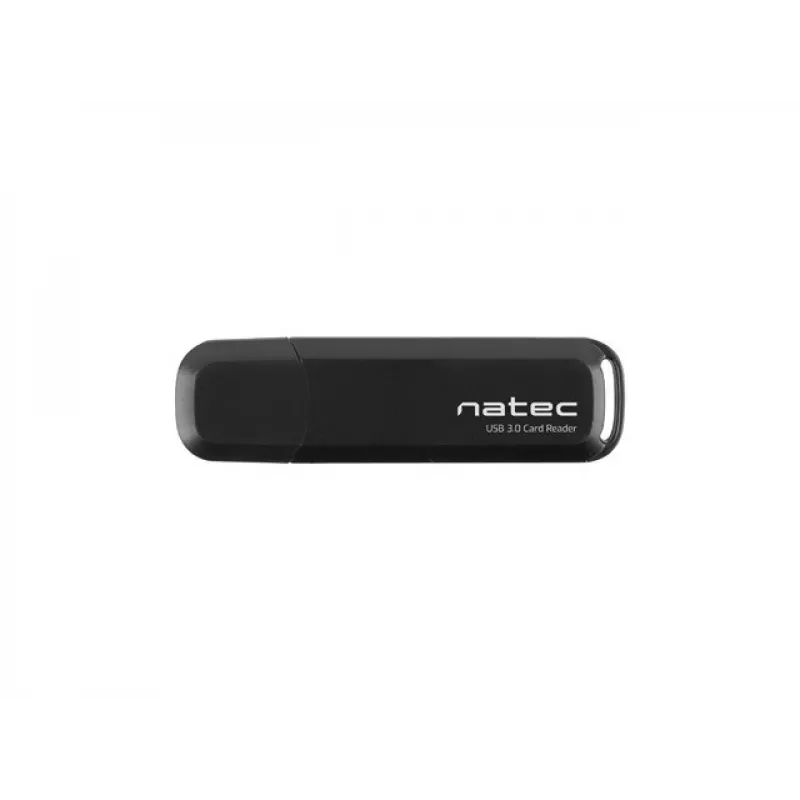 Αναγνώστης καρτών NATEC Scarab 2 USB 3.2 Gen 1 Type-A — υποστήριξη MicroSD/SD, 5000 Mbit/s, μαύρο