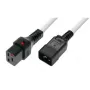 Microconnect MC-C19C20LOCK-2M-W καλώδιο κλείδωμα C19 σε C20 2 m